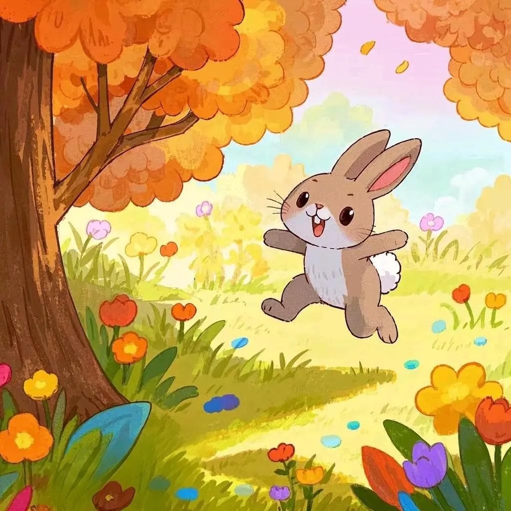 故事：小兔子的魔法花园