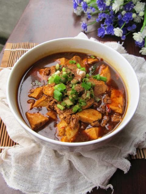 DIY肉末烧豆腐如何做简单又美味