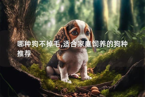 哪种狗不掉毛,适合家庭饲养的狗种推荐