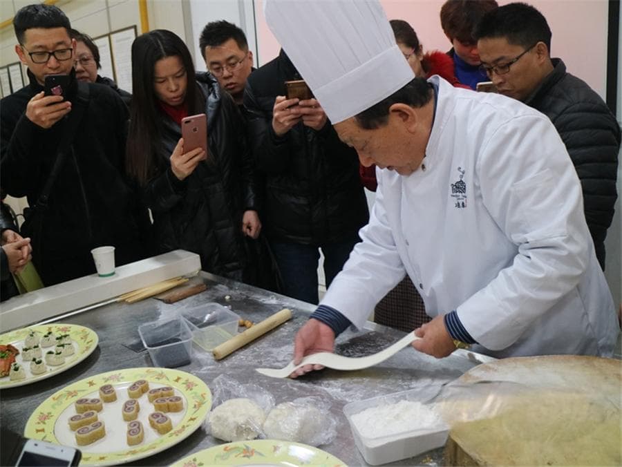 赏心悦目嘴馋！扬州烹饪名师再现“红楼名点”