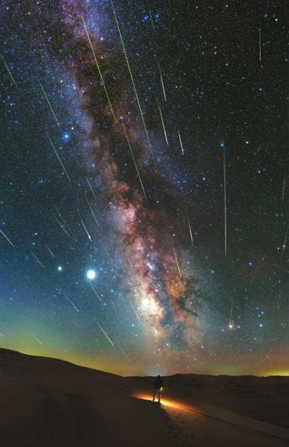 英仙座流星雨将划过夜空