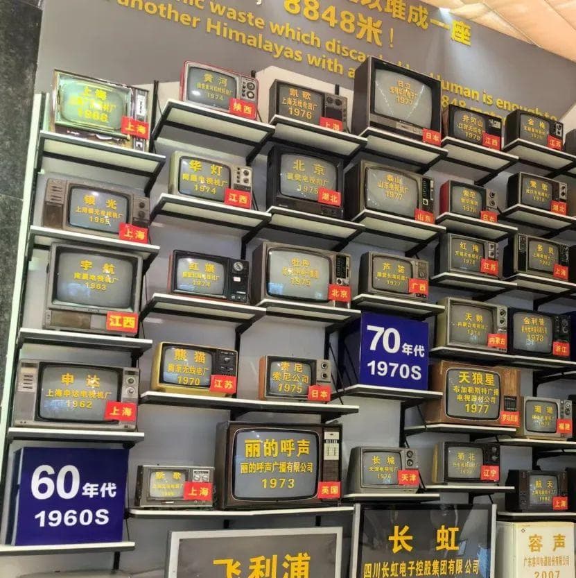 我国曾有这么多电视机品牌，来看看有没有你家的？