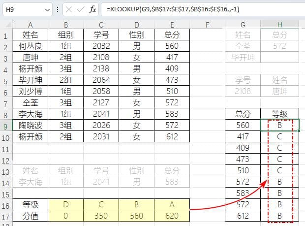 Excel函数XLOOKUP常规用法：参数真不少，数据查找有哪些优势？