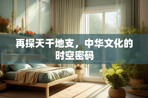 再探天干地支，中华文化的时空密码