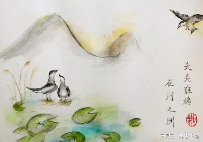 诗经《关雎》：看老祖宗千年前教我们如何追求爱情！