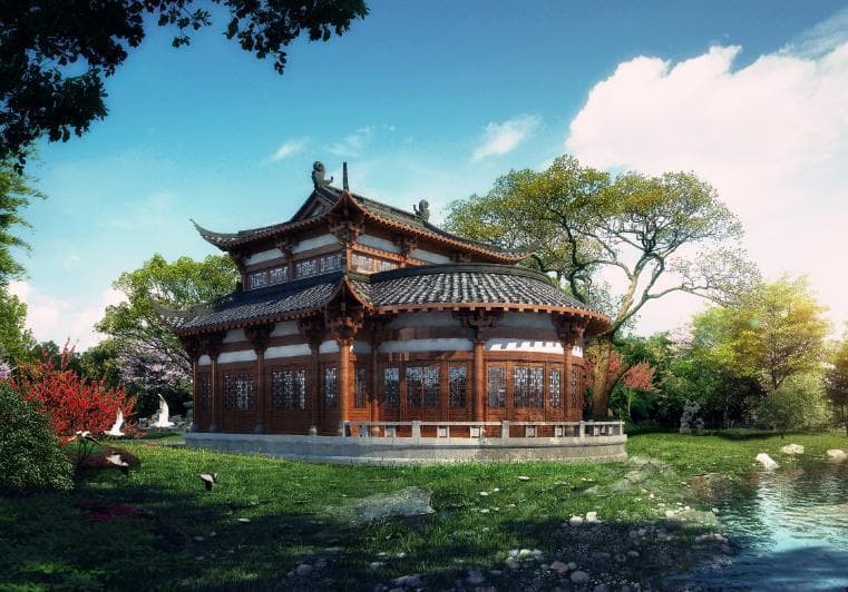中国古建筑的风水特点与深远影响