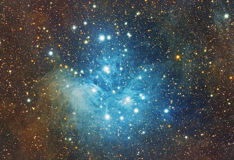 昴宿星团：夜空中明亮的七姐妹星团