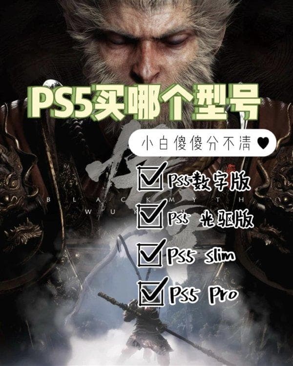 《黑神话：悟空》玩家必看：PS5三个版本选购攻略