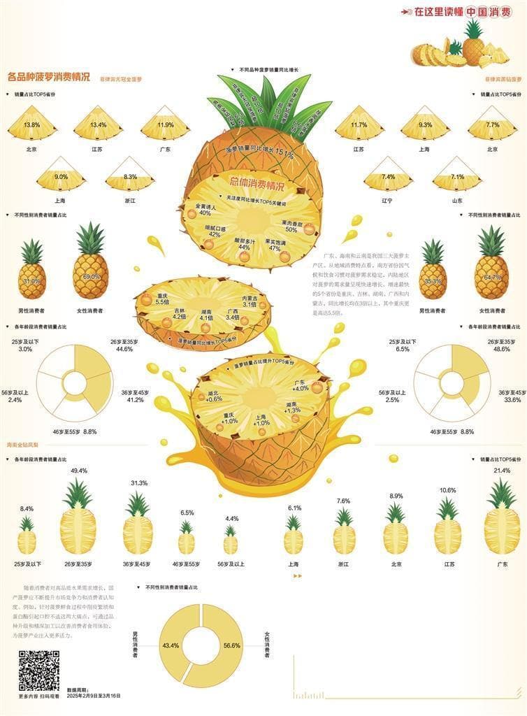国产菠萝品种优化品质提升