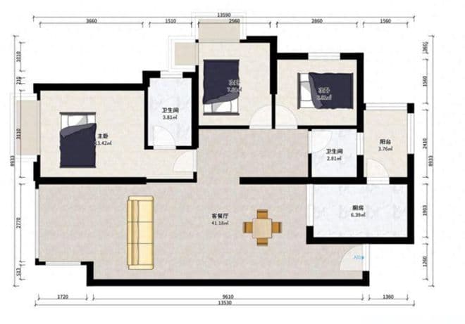 装修最大的坑，就是主卧卫生间要保留！入住后，全是生活痛点