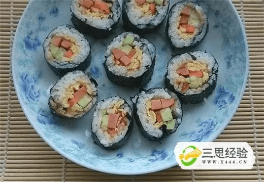 做寿司的方法和步骤视频
