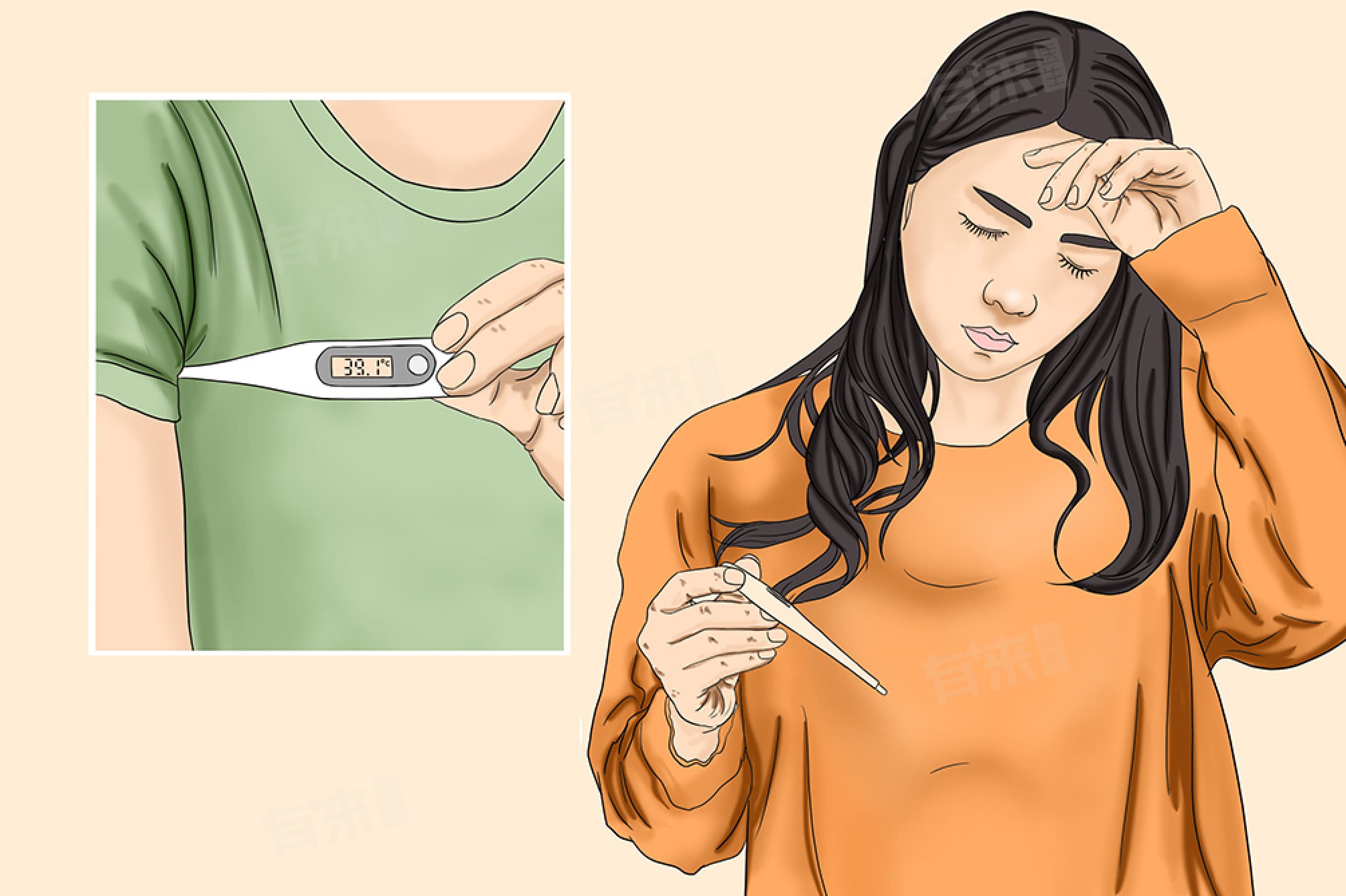 体温计多少℃算发烧