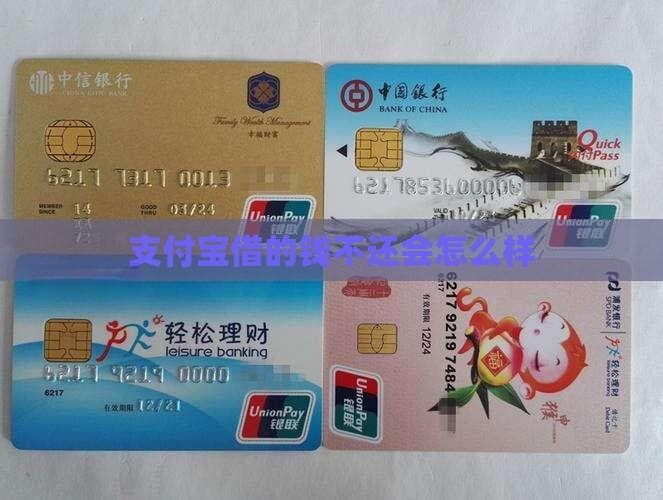 支付宝借的钱不还会怎么样
