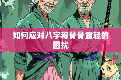 如何应对八字称骨骨重轻的困扰