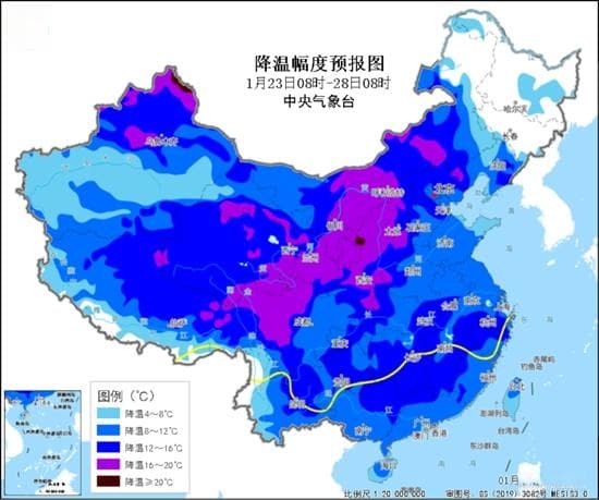 冷暖大逆转！湖北雨雪降温将齐来袭 公众春运返乡需注意