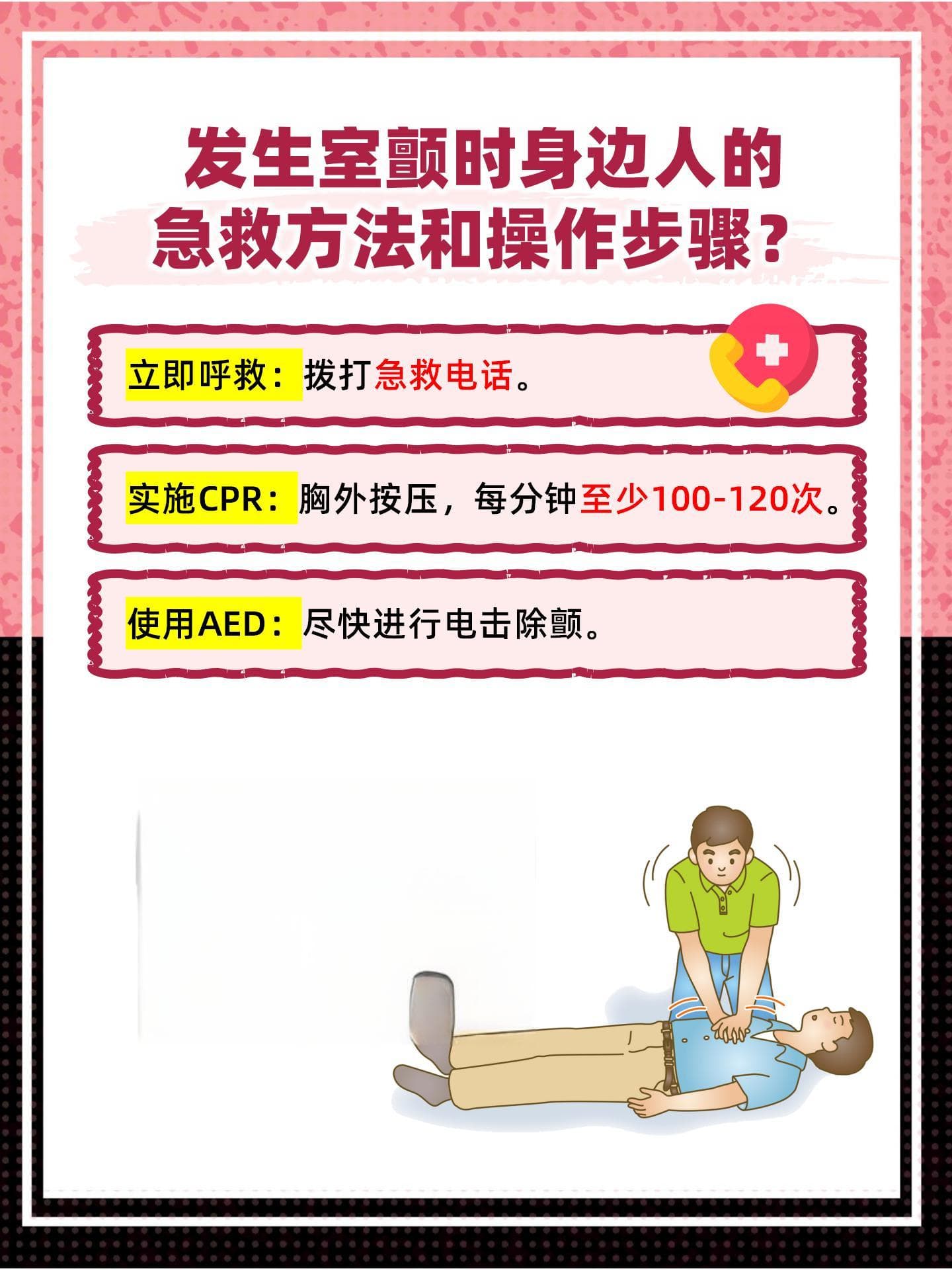 生命的警报：室颤的致命一击与自救指南