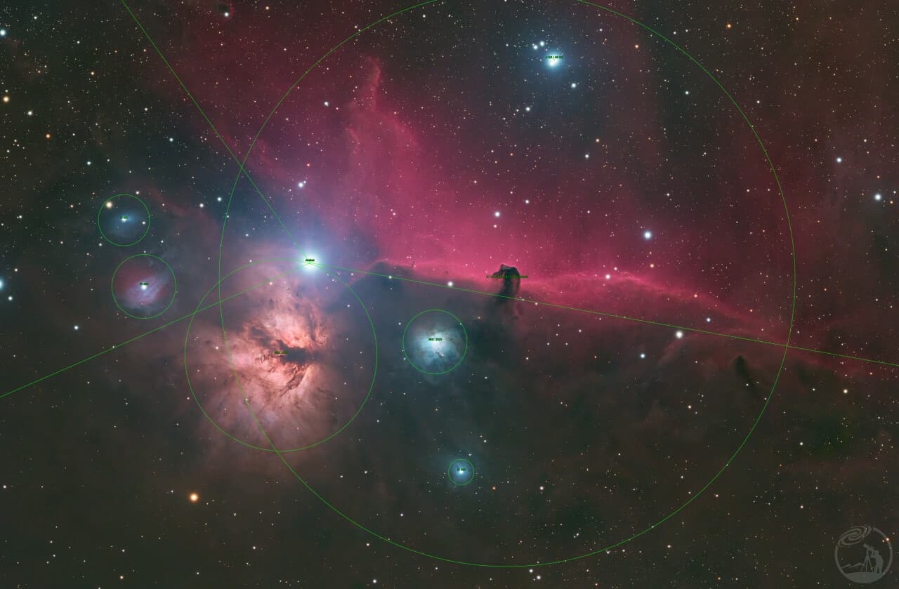 IC434 马头星云：浙江江山的天文摄影作品
