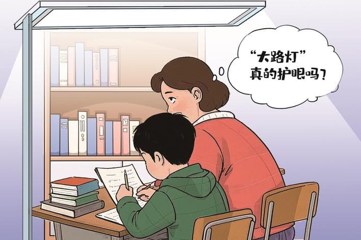 “大路灯”真是护眼神灯吗？