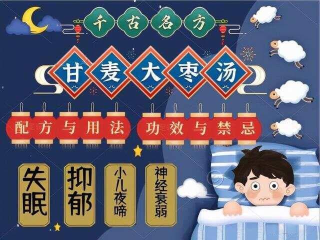 甘麦大枣汤——家庭常用安神药膳