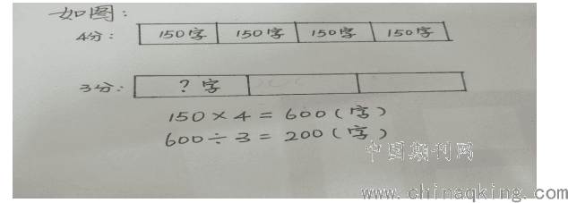 “图解法”在小学低年级数学中的应用