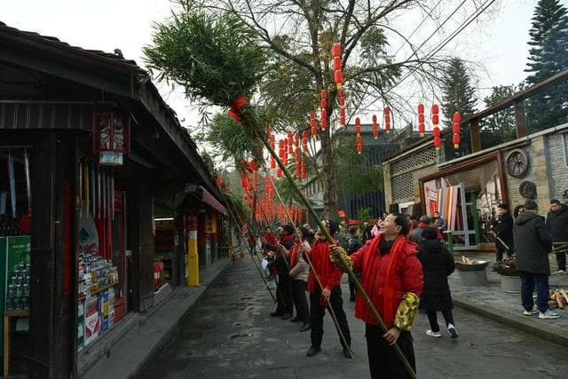 当民谣里、记忆里的春节民俗，活态展示丨图集