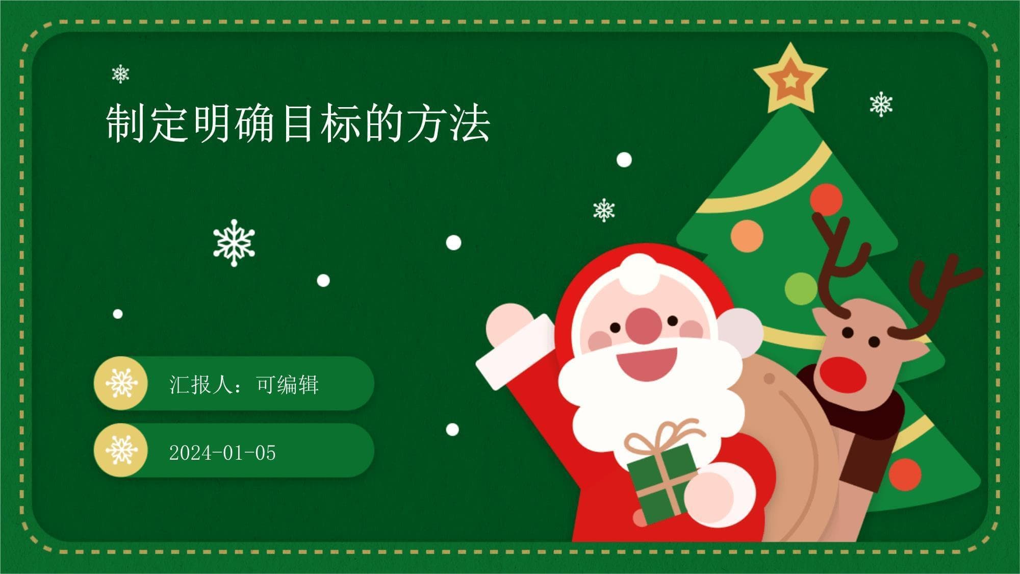 制定明确目标的方法
