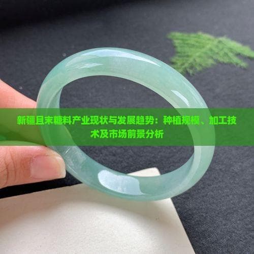 新疆且末糖料产业现状与发展趋势：种植规模、加工技术及市场前景分析