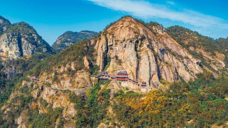 建德大慈岩：江南悬空寺景区游玩全攻略