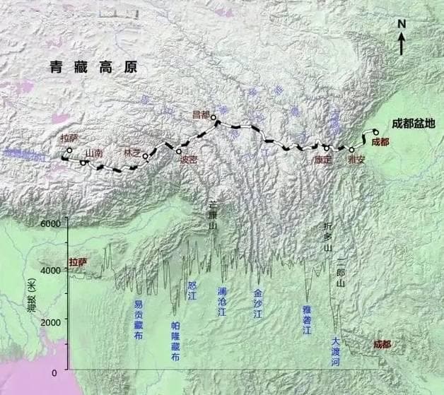 川藏铁路：挑战天险，通往雪域高原的天路之旅