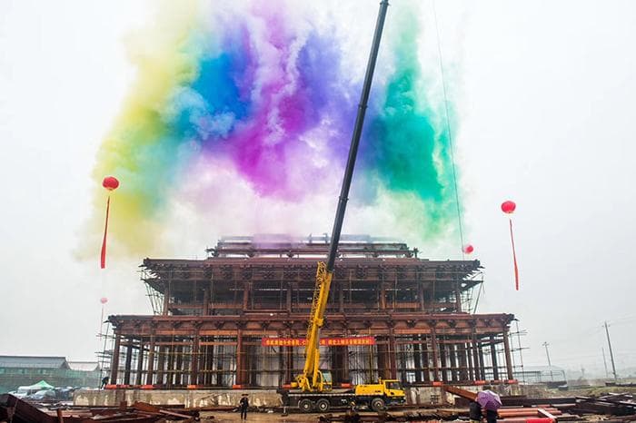 太仓古建筑设计：筑造古建与水景和谐之美