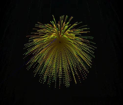 HTML5 Canvas烟花效果代码实现