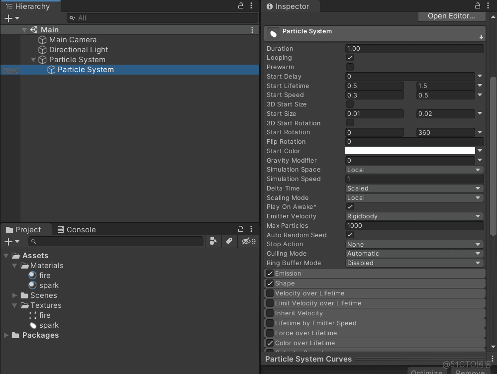 Unity 2D序列帧动画制作：火焰特效教程