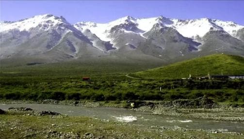 黄河支流庄浪河