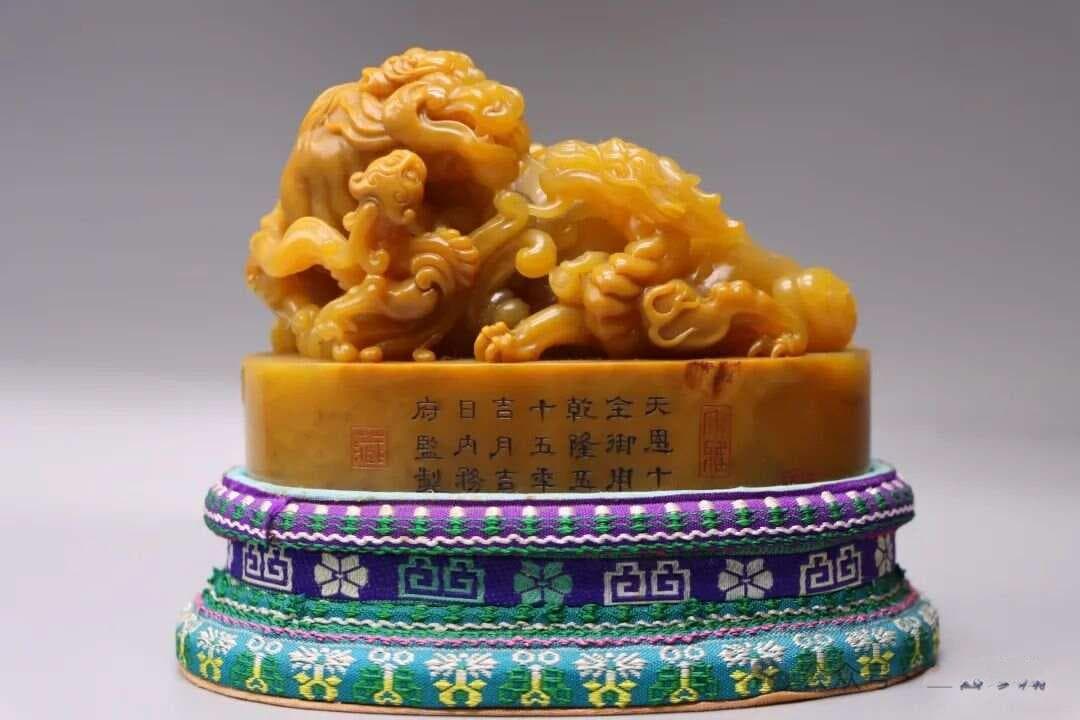 清代田黄印章的特点与价值