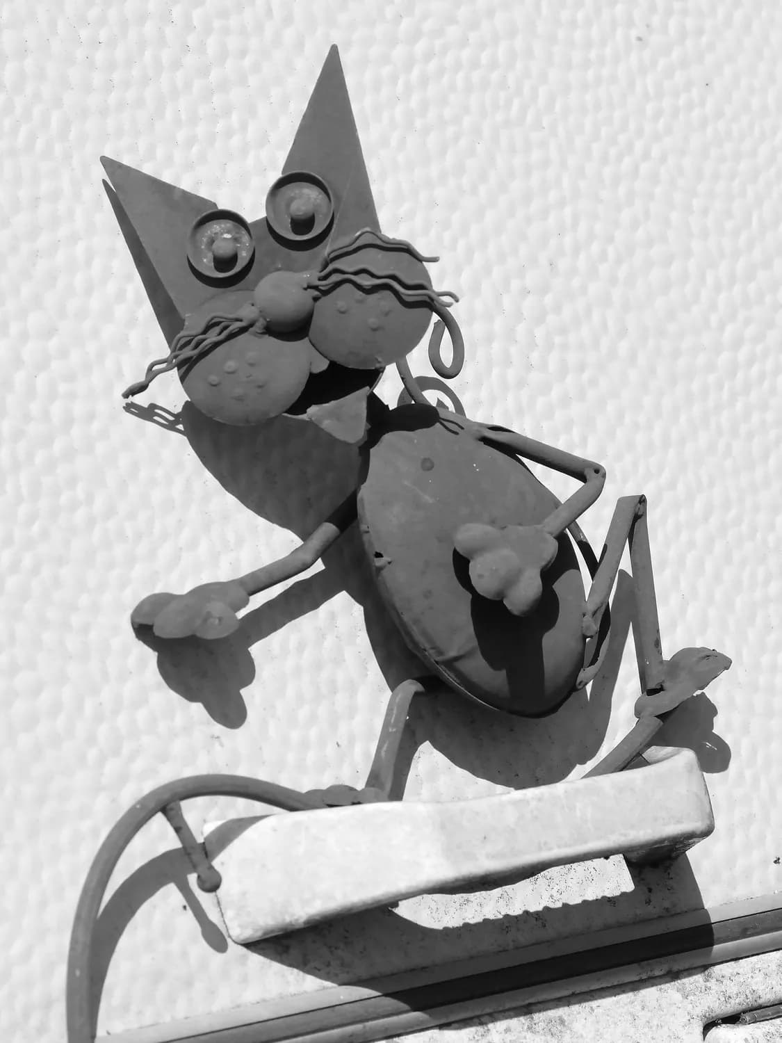 井上拓神的《猫和老鼠》雕塑：让动画片里的搞笑瞬间变成现实
