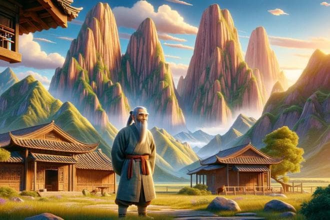英语故事《愚公移山》，中华成语故事英文版，英语故事比赛篇目