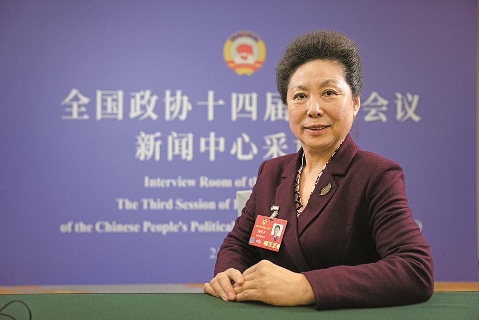 全国政协委员陶桂芳：发展冰雪经济 促进东北振兴