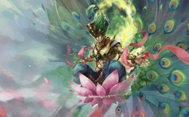 佛母孔雀大明王：孔宣