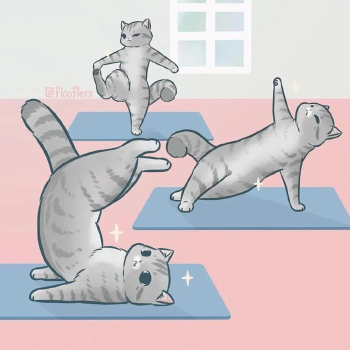 20幅描绘宠物猫的4格漫画，看完以后，让人心情瞬间变好
