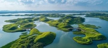 武汉东湖生态旅游风景区：自然美景的典范