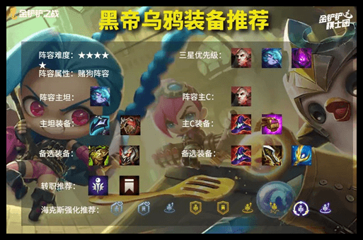 金铲铲之战帝国乌鸦装备怎么选