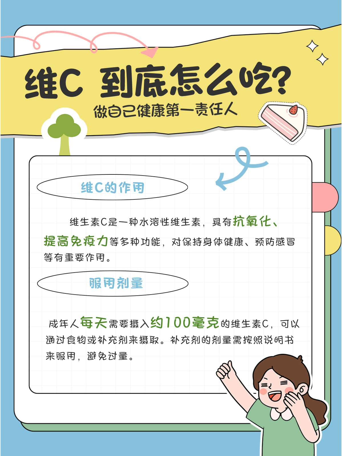 维生素C的最佳服用时间，你真的知道吗？