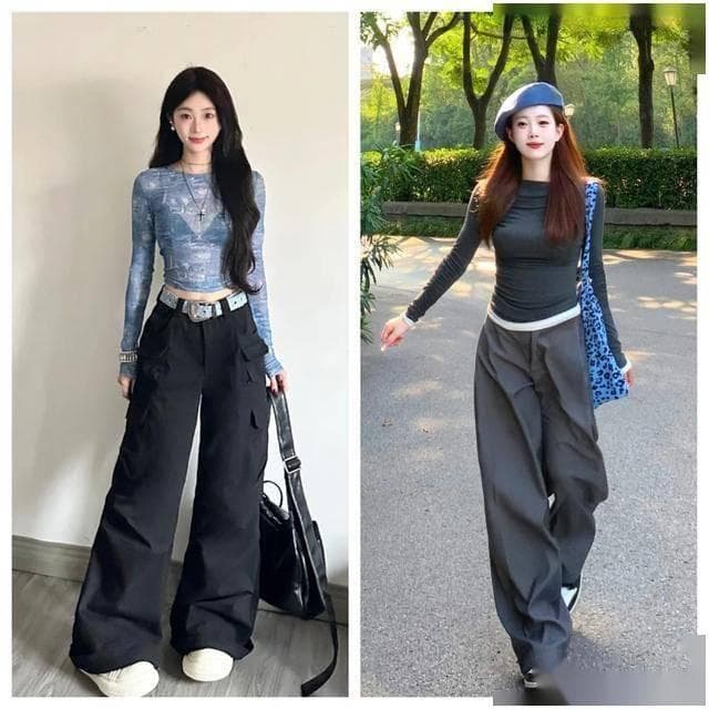 这才是“小个子+微胖”女生该有的打扮：上紧下宽！显高又时髦