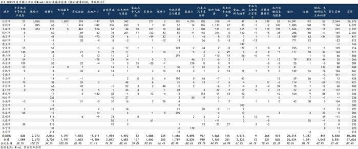 上市公司30强城市年报盘点：哪些城市的细分行业在崛起？