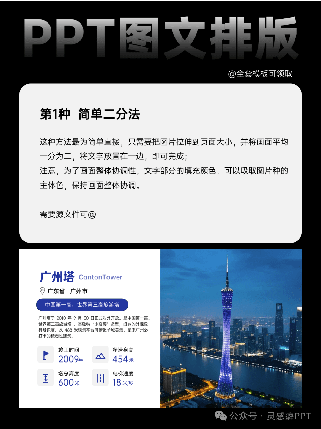 一次分享4种又快又高级的PPT图文排版方法