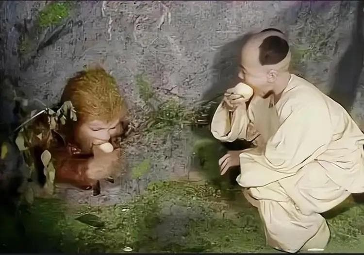 西游记：即使过了几十年，孙悟空还是一眼认出当年给他桃子的牧童