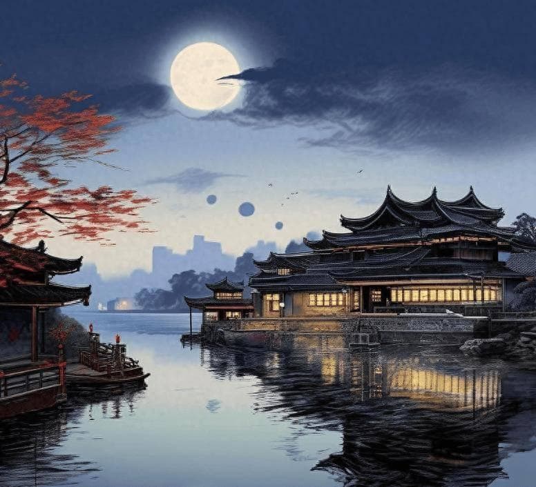 <金陵城西楼月下吟>：李白笔下的月夜孤独