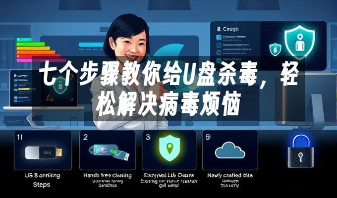 七个步骤教你给U盘杀毒，轻松解决病毒烦恼