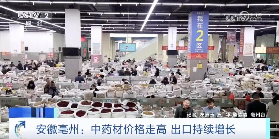 中药材价格普涨：海外市场认可度持续提升，出口保持增长