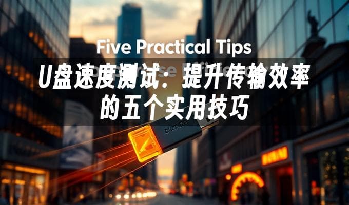 U盘速度测试：提升传输效率的五个实用技巧